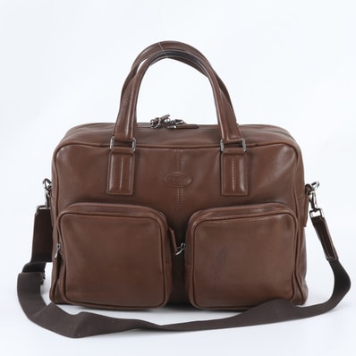 ■美品 トッズ ビジネス バッグ レザー