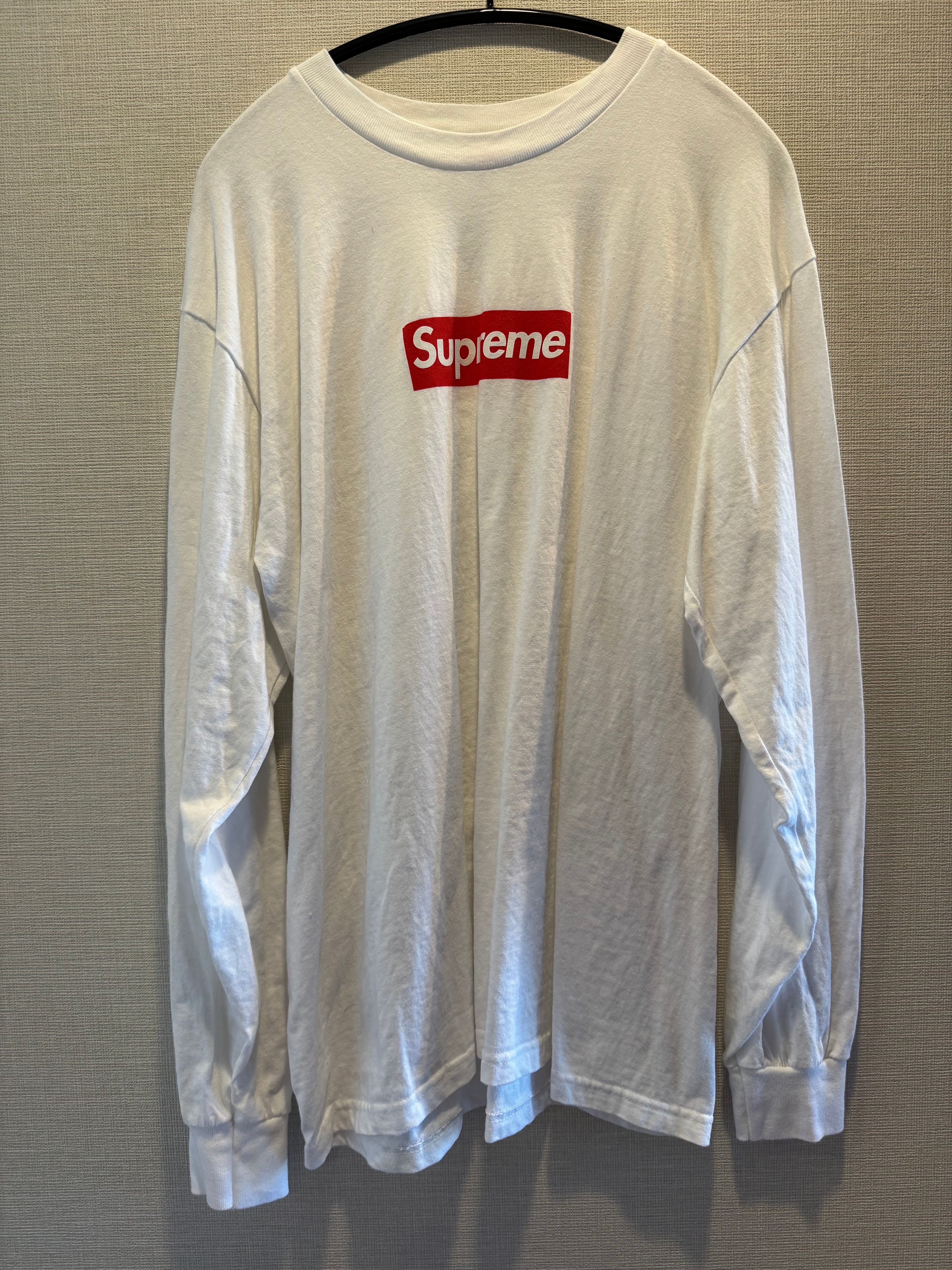 Supreme Box Logo L/S Tee "White"
