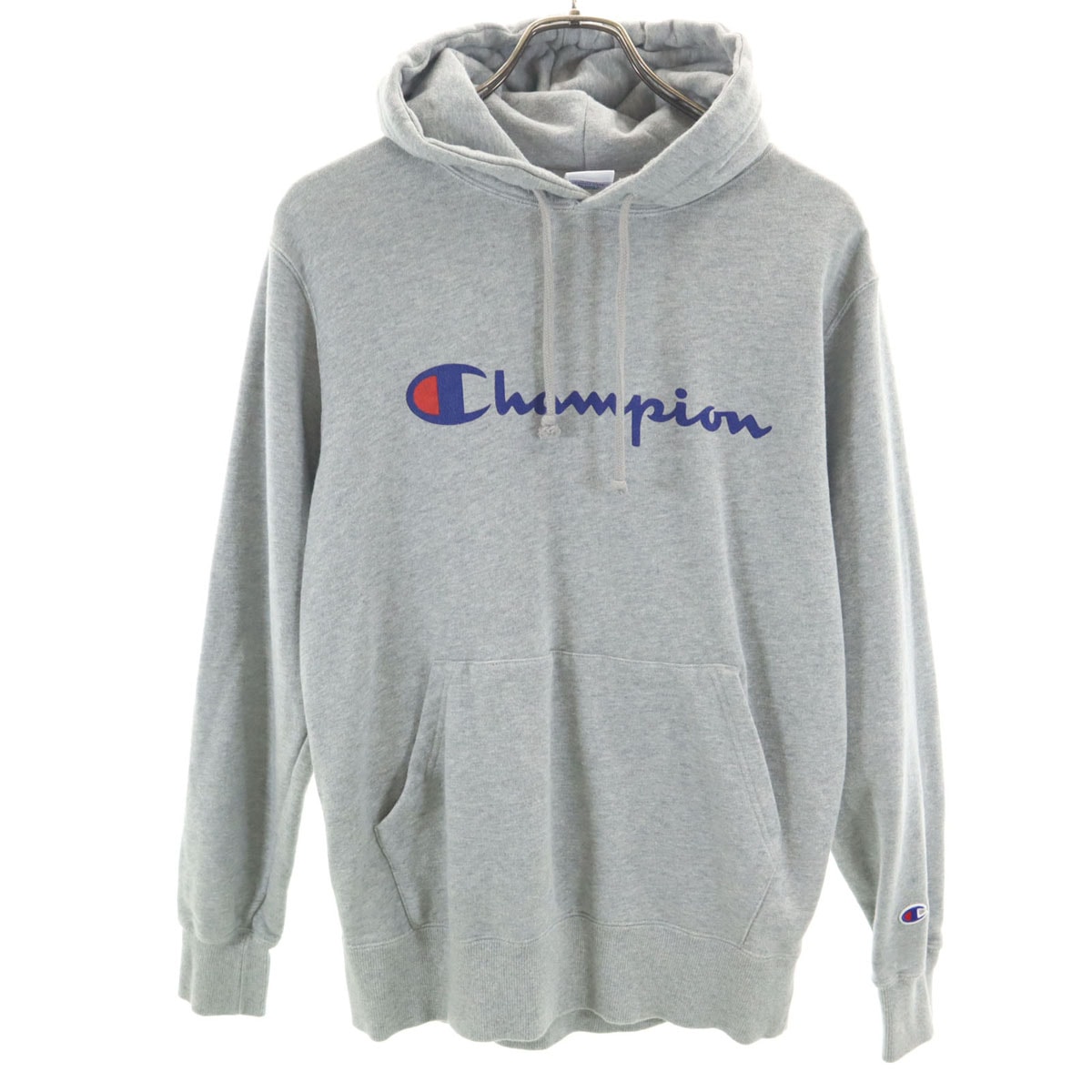 Champion チャンピオン 長袖 スウェットパーカー L グレー
