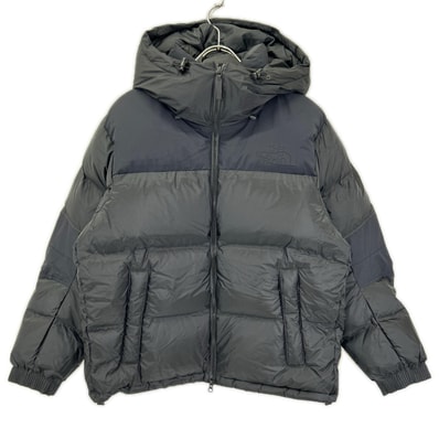 ノースフェイス ND92344 ブラック ナイロン WS NUPTSE HOODI/ ウインドストッパーヌプシフーディー M
