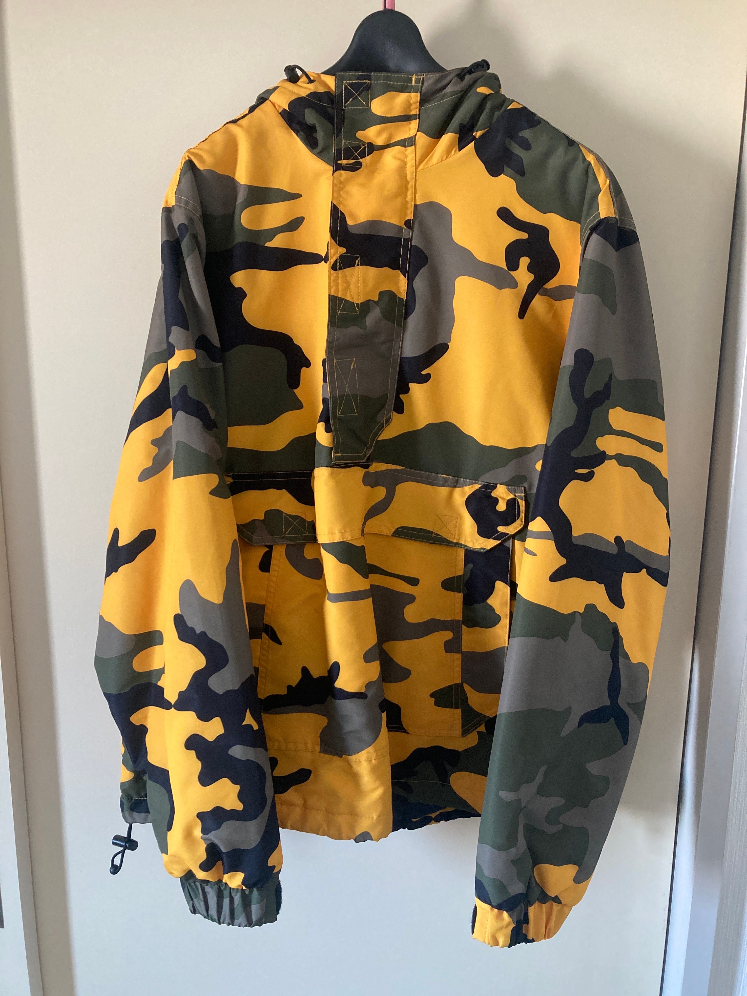 Supreme Hooded Logo Half Zip Pullover 