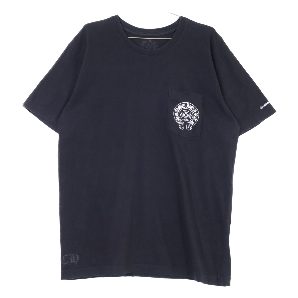 クロムハーツ 【国内正規】HORSESHOEプリント ポケット 半袖Tシャツ XL