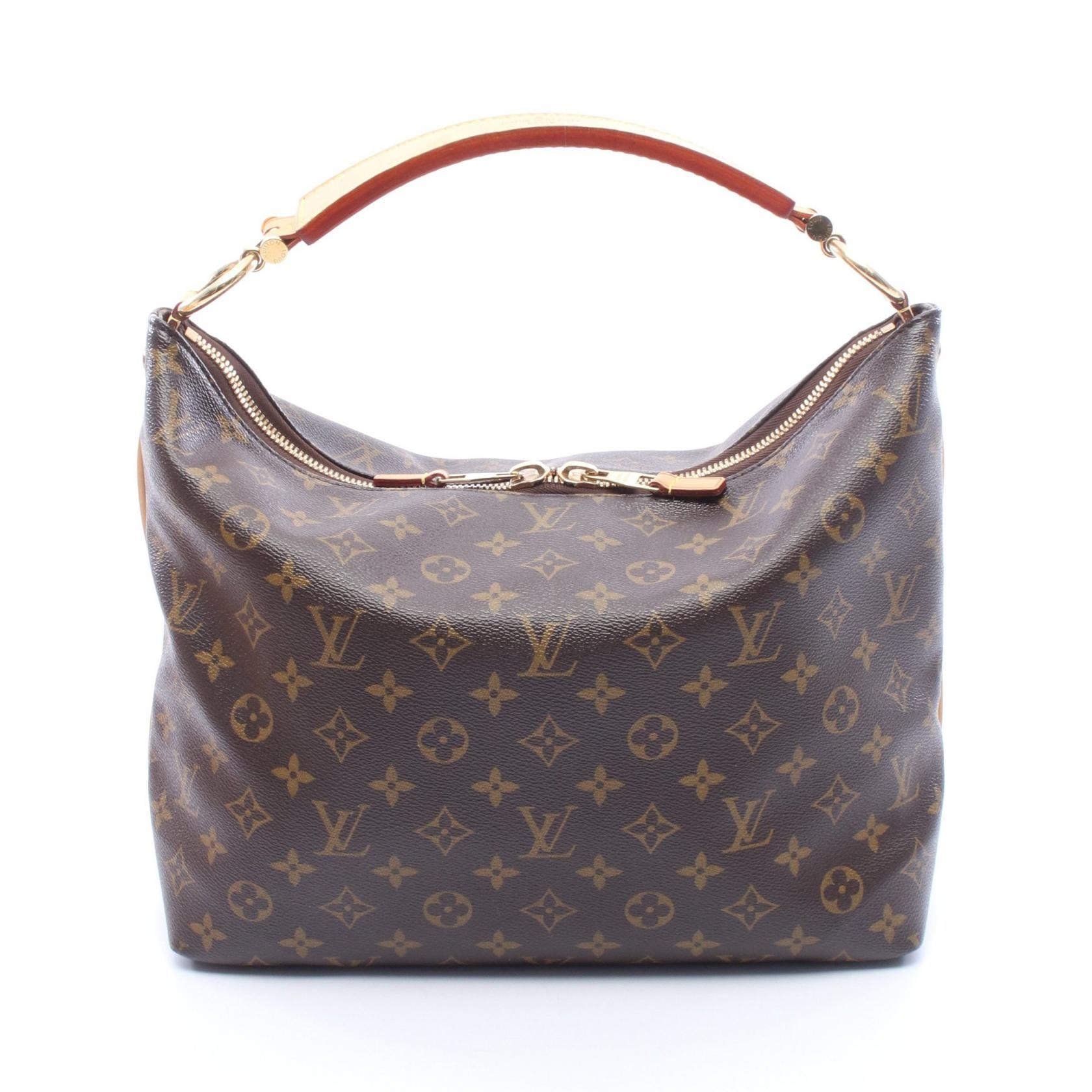 ルイ・ヴィトン LOUIS VUITTON シュリPM ショルダーバッグ バッグ PVCコーティングキャンバス レザー モノグラム レディース ブラウン系 M40586 【中古】