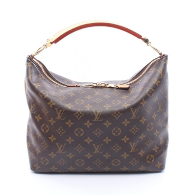 ルイ・ヴィトン LOUIS VUITTON シュリPM ショルダーバッグ バッグ PVCコーティングキャンバス レザー モノグラム レディース ブラウン系 M40586 【中古】