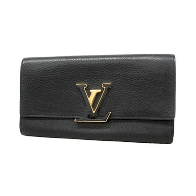 Louis Vuitton Capucines Wallet "Noir"