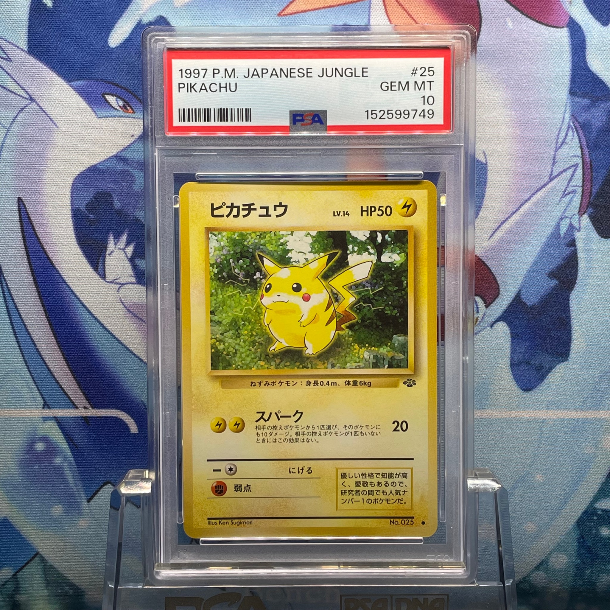ピカチュウ ○ : 旧裏 [PMCG2 No.025](拡張パック「ポケモンジャングル