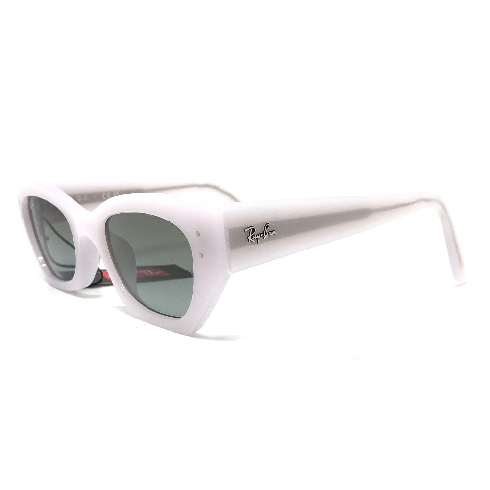 レイバン Ray-Ban RB4430F ファッション小物 アイウェア サングラス プラスチック ホワイト 未使用
