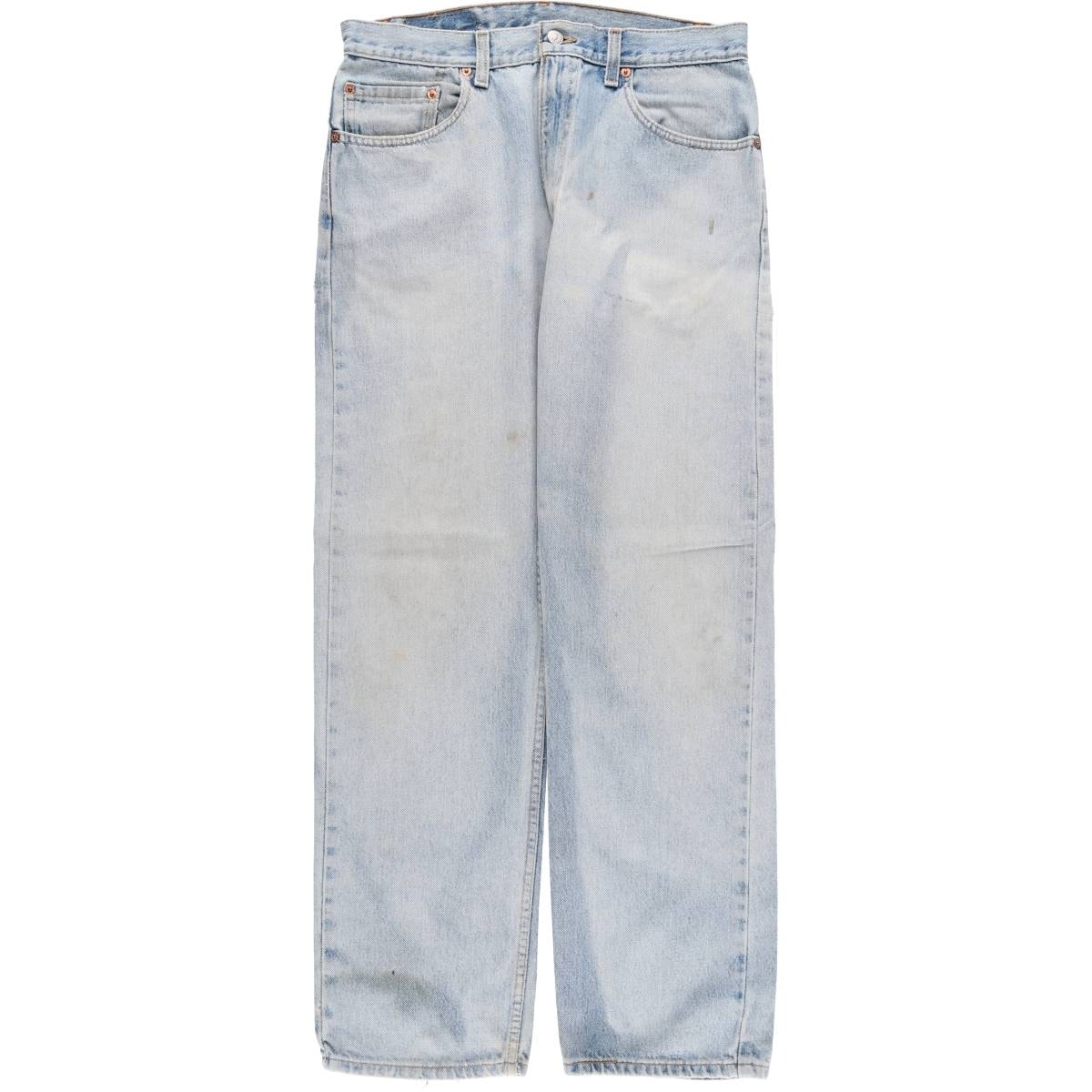 古着 リーバイス Levi's 505 REGULAR FIT STRAIGHT LEG テーパードデニムパンツ USA製 メンズw33相当/eaa585641