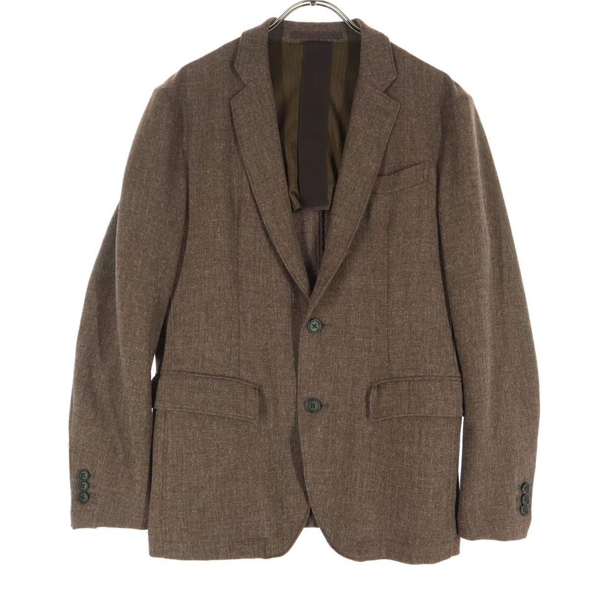 美品 BEAMS LIGHTS ビームスライツ 長袖 テーラードジャケット M ブラウン