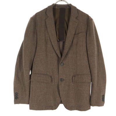 美品 BEAMS LIGHTS ビームスライツ 長袖 テーラードジャケット M ブラウン