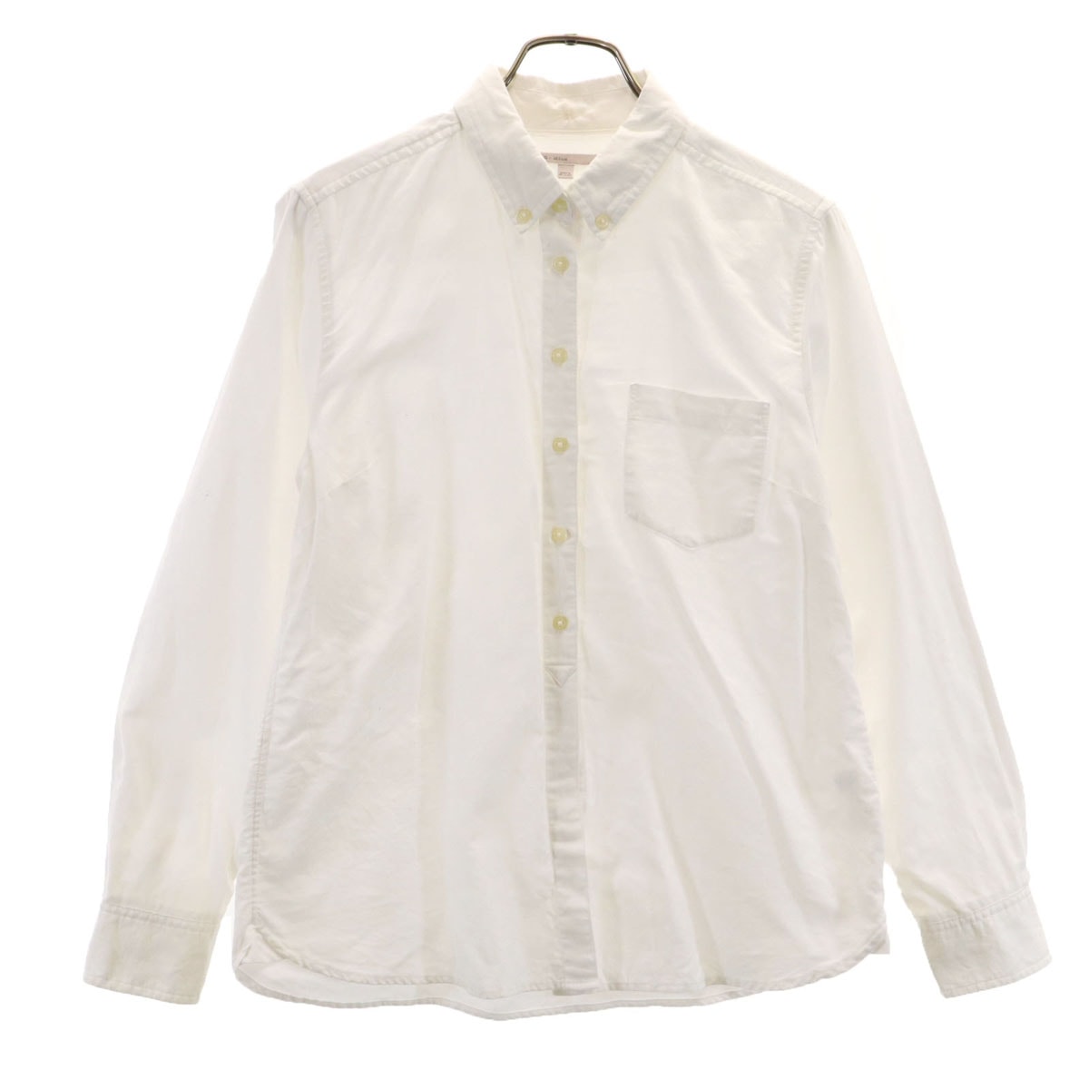 GAP ギャップ 長袖 シャツ M ホワイト系