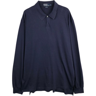 古着 ラルフローレン Ralph Lauren POLO by Ralph Lauren 長袖 ポロシャツ メンズXL相当/eaa662534