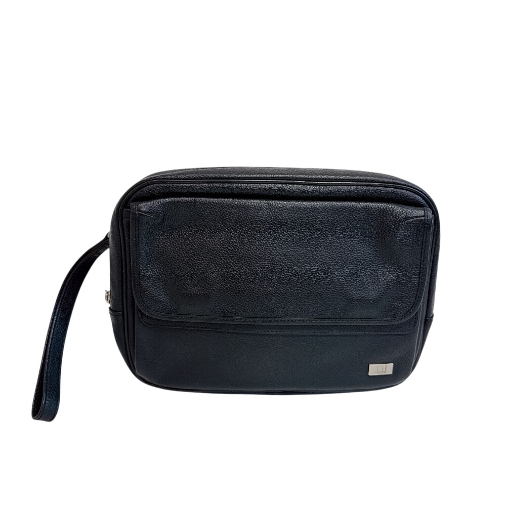 ダンヒル Dunhill セカンドバッグ ポーチ クラッチバッグ ブラック