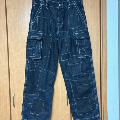 Supreme x True Religion Patchwork Cargo Pant "Black"