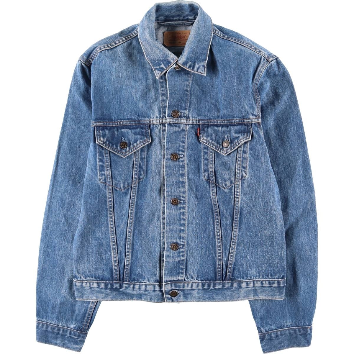 古着 00年代 リーバイス Levi's 70500 04 ユーロモデル デニムジャケット Gジャン メンズXL相当/eaa608778