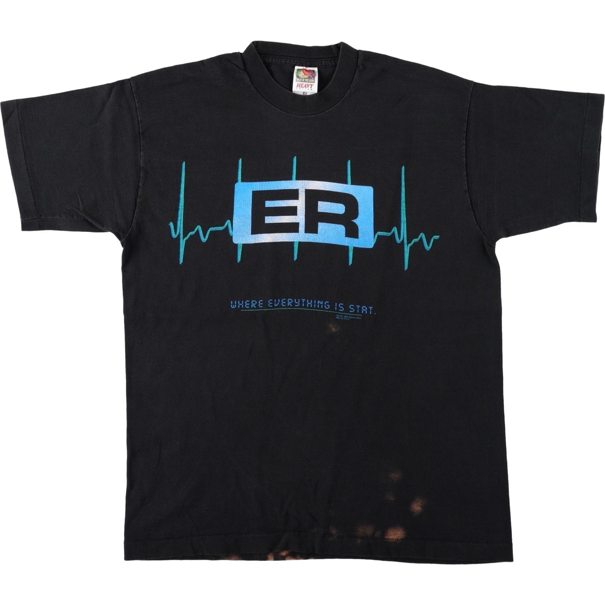 古着 90年代 フルーツオブザルーム FRUIT OF THE LOOM ER 緊急救命室 映画 ムービーTシャツ USA製 メンズL相当 ヴィンテージ/eaa672058