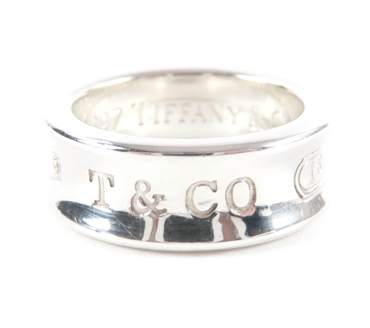 美品 ティファニー リング・指輪 シルバー レディース 日本サイズ6号相当