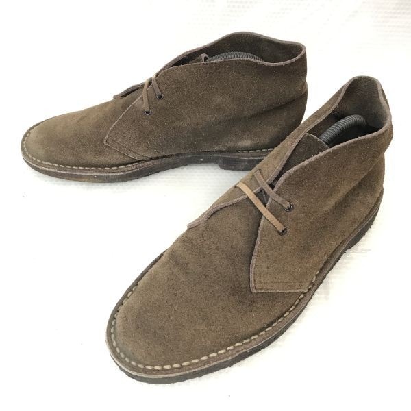 リーガル/REGAL★クレープソール/スエード本革/デザートブーツ【26.0程度/茶/BROWN】チャッカブーツ/ショートブーツ/Shoes◆pWB96-4