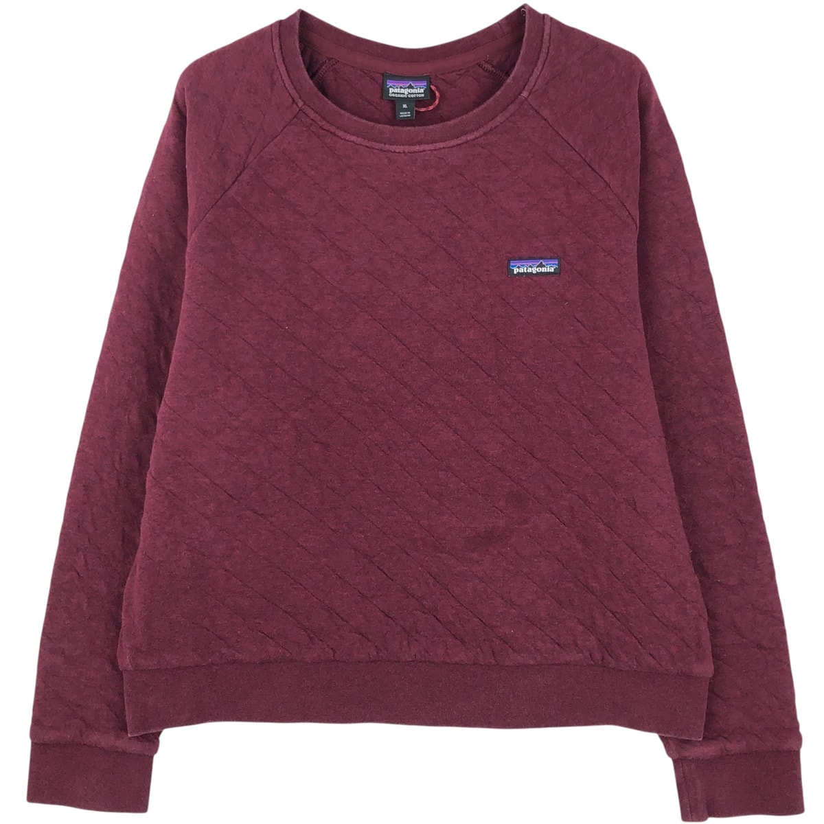 古着 パタゴニア Patagonia ORGANIC COTTON オーガニックコットンキルトクルー 25310FA20 ワンポイントロゴスウェットシャツ トレーナー レディースXL相当/eaa605882