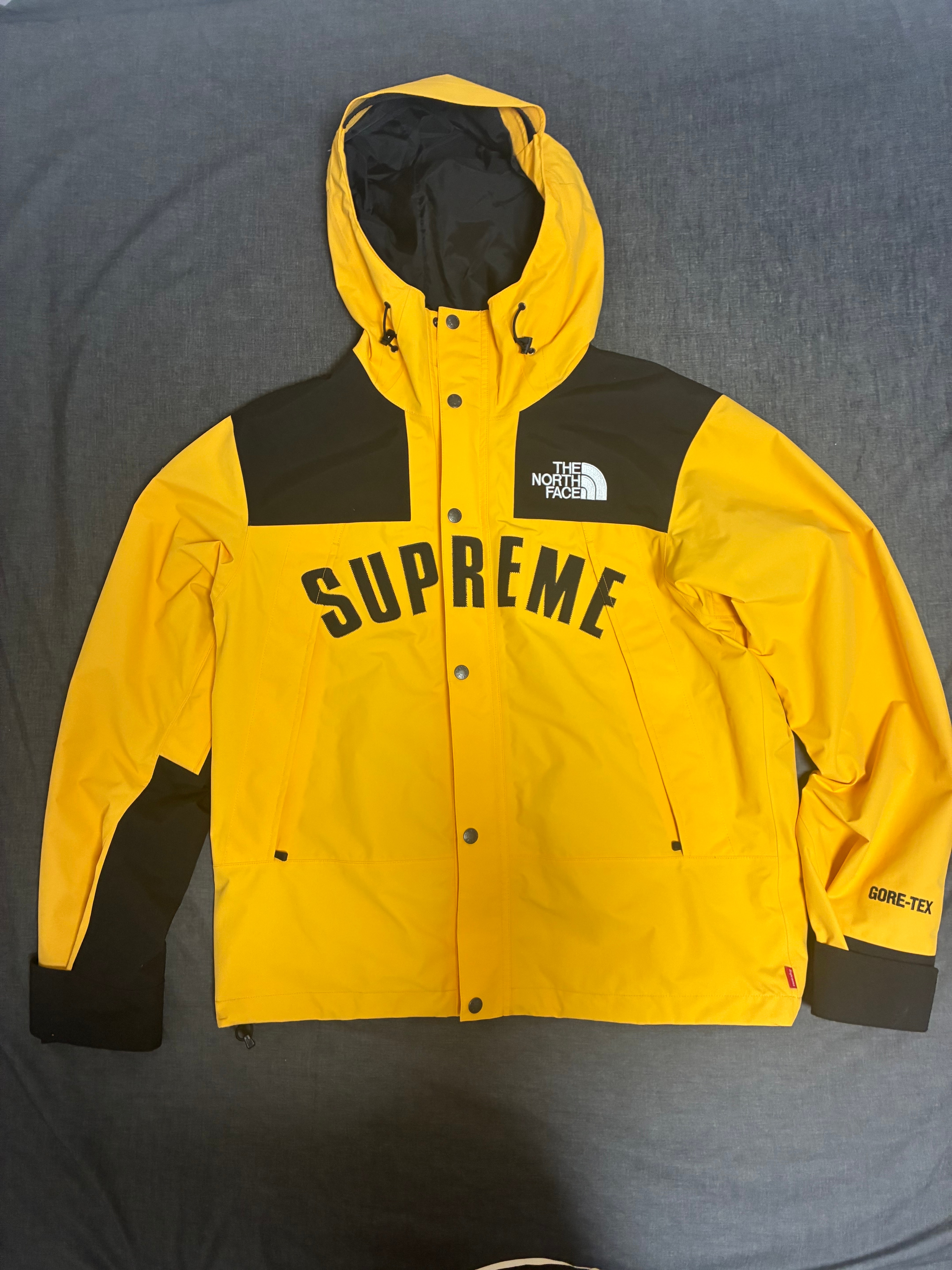 Supreme x The North Face Arc Logo Mountain Parka "Yellow"
