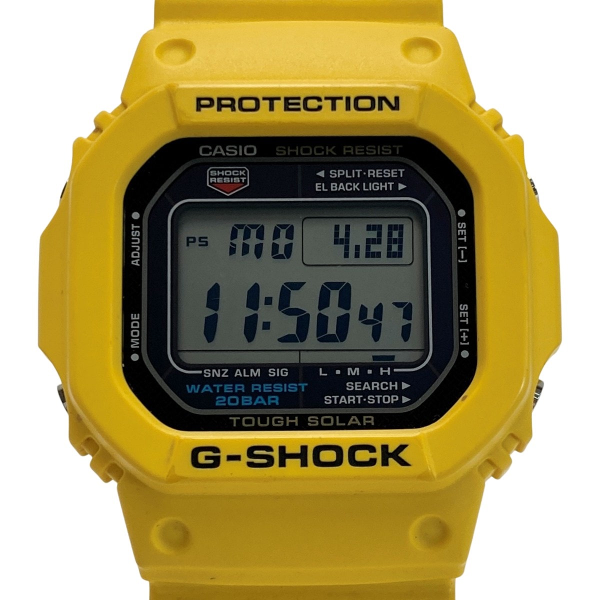☆☆CASIO カシオ G-SHOCK デジタル G-5600A-9JF イエロー ソーラー メンズ 腕時計