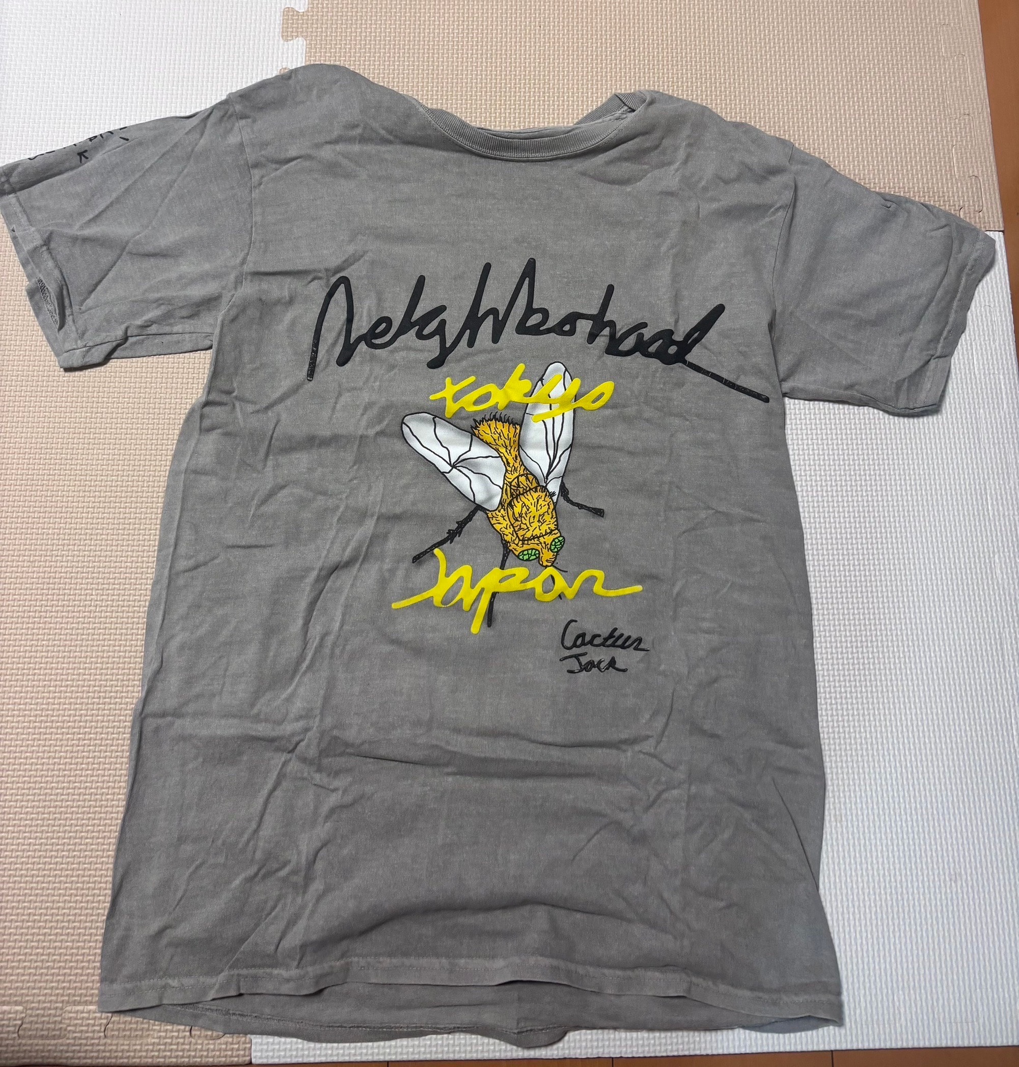 NEIGHBORHOOD Travis Scott Cactus Jack Carousel T-shirt "Grey"