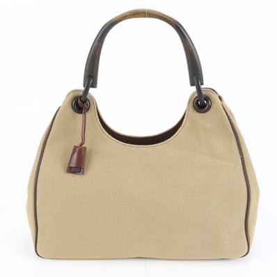 ■美品 グッチ ウッドハンドル 106494 ショルダーバッグ