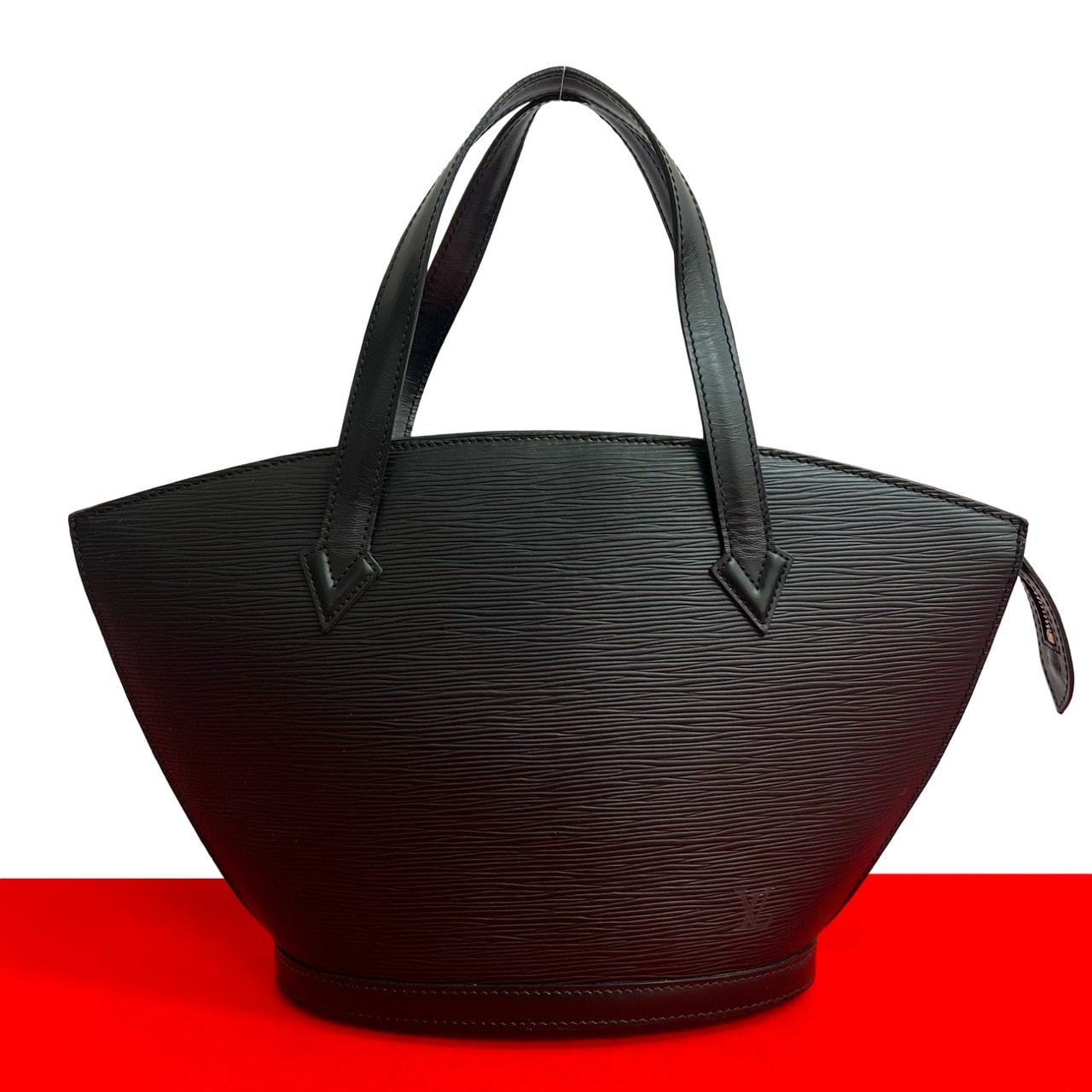 LOUIS VUITTON ルイヴィトン サンジャック エピ エピレザー ハンドバッグ ブラック
 14808