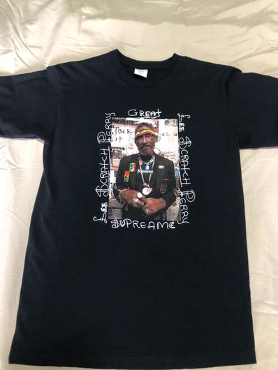 Supreme x Lee Scratch Perry Photo Tee "Black"