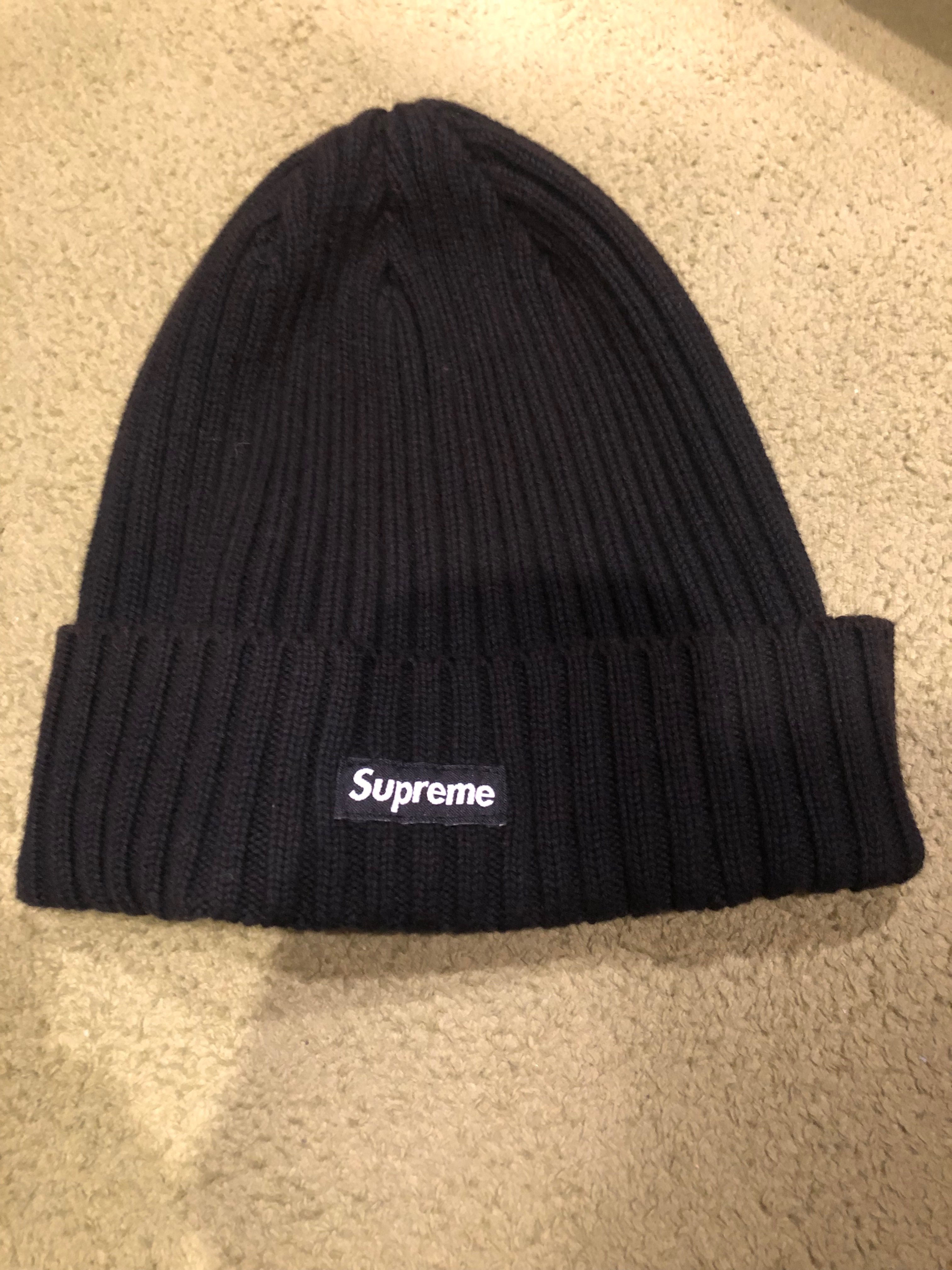 Supreme SS21 Overdyed Beanie "Black"(21SS)
