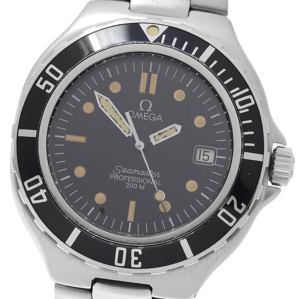 オメガ OMEGA シーマスター200 デイト クォーツ メンズ _974605