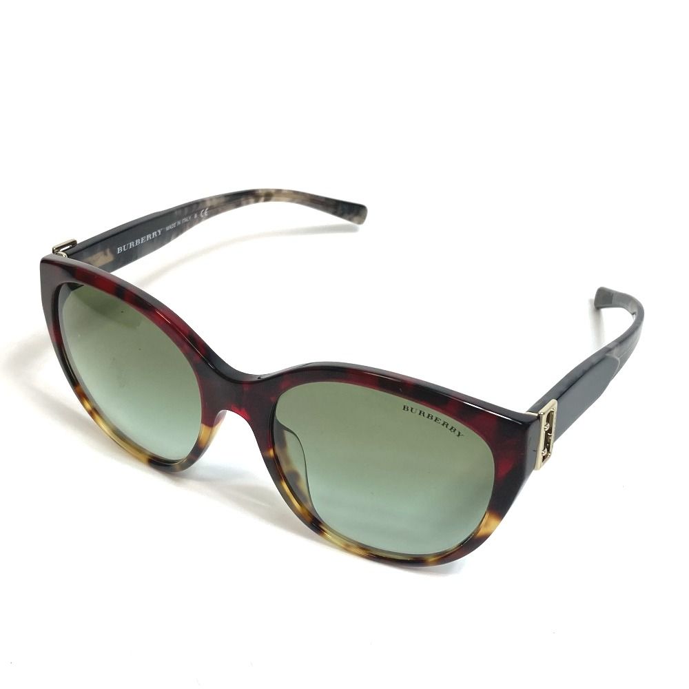 バーバリー B 4242-F ロゴ サングラス プラスチック ブラウン