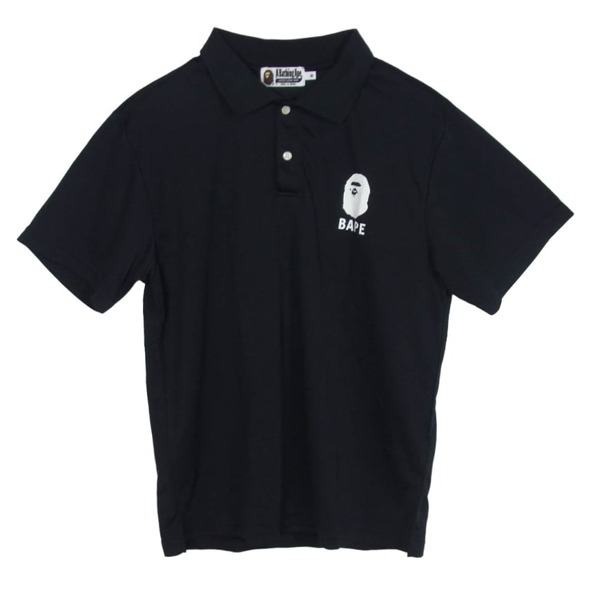 D (傷や汚れあり)】A BATHING APE アベイシングエイプ ポロシャツ D (傷や汚れあり)】A BATHING APE アベイシングエイプ ポロシャツ