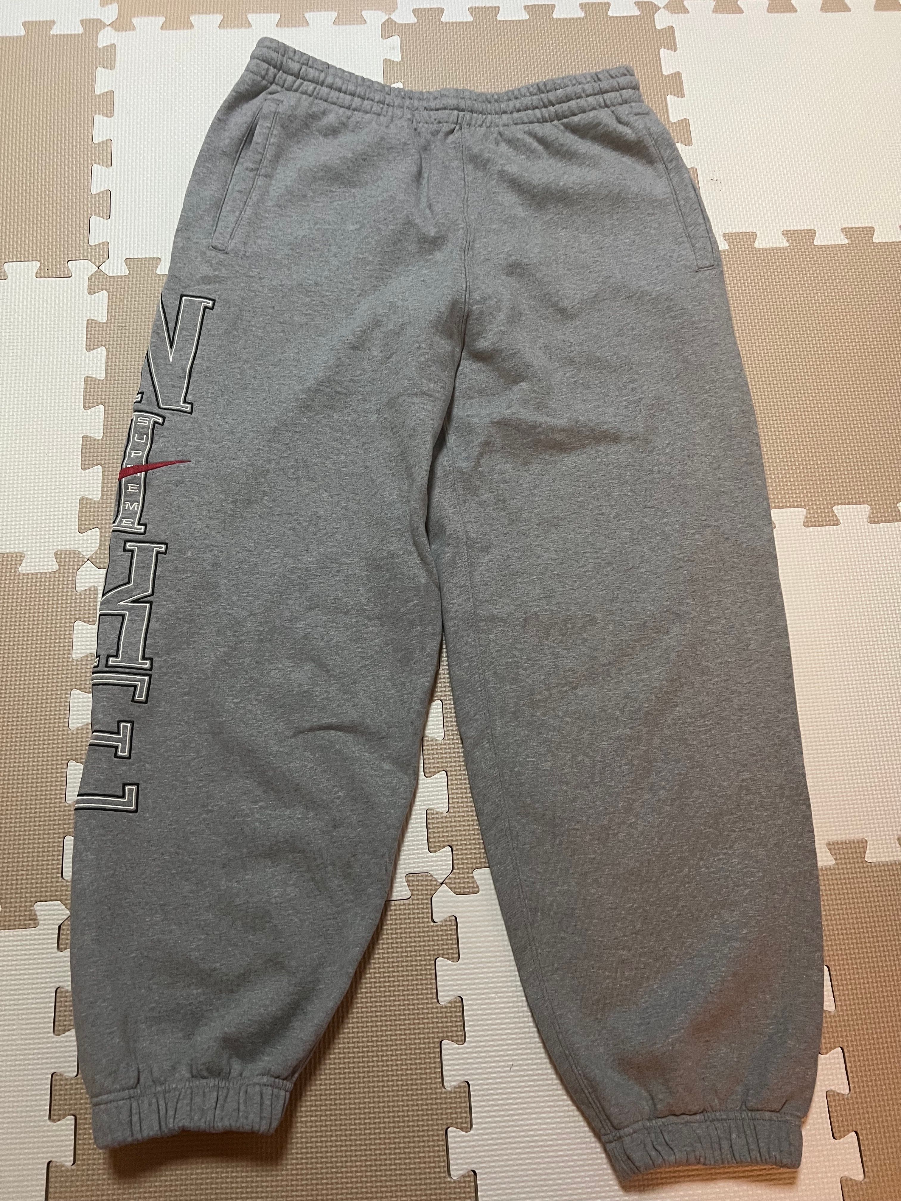 Supreme x Nike Sweatpant "Heather Grey"
