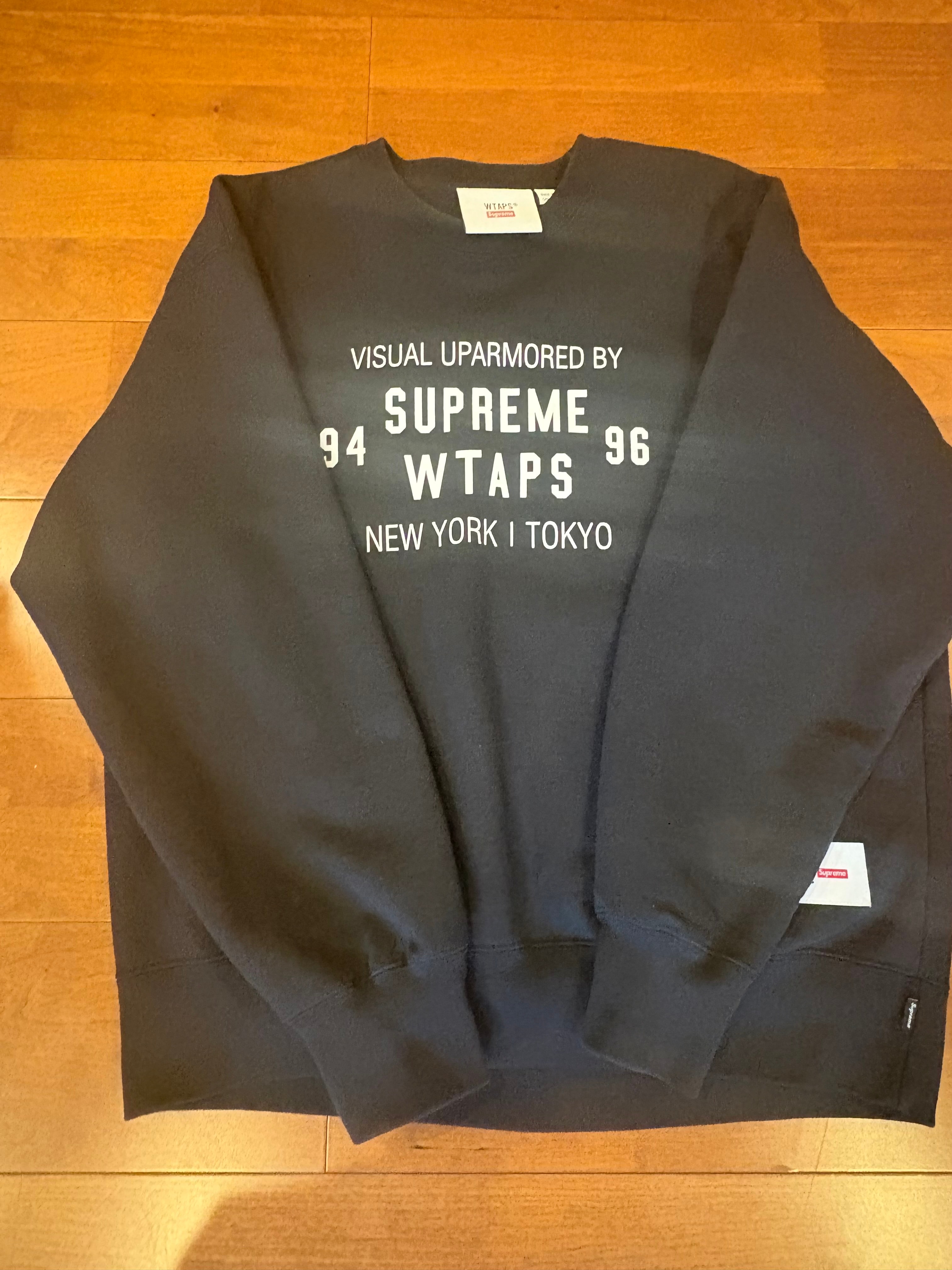 Supreme / WTAPS Crewneck "Black" 21274SPD-CSM03S