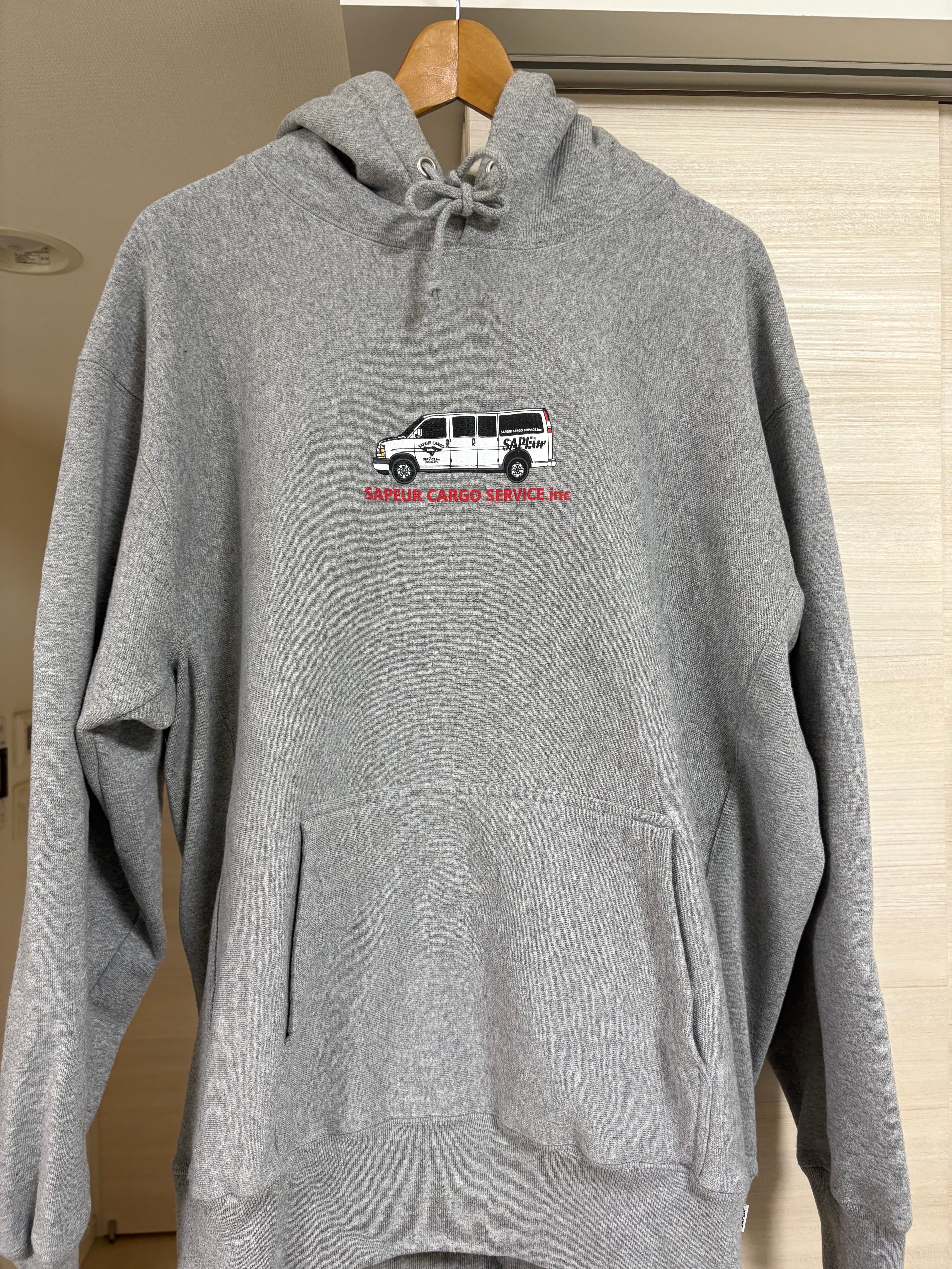 SAPEur CHEVY HOODIE "Gray"