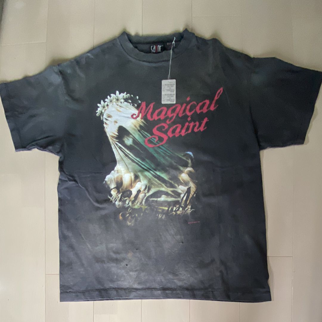 SAINT Mxxxxxx 24SS Magical Saint SS Tee "Black"