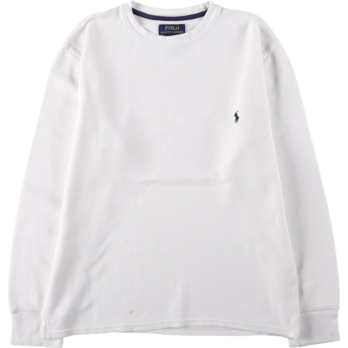 古着 ラルフローレン Ralph Lauren POLO RALPH LAUREN サーマルロンT ワッフル メンズM相当/eaa672577