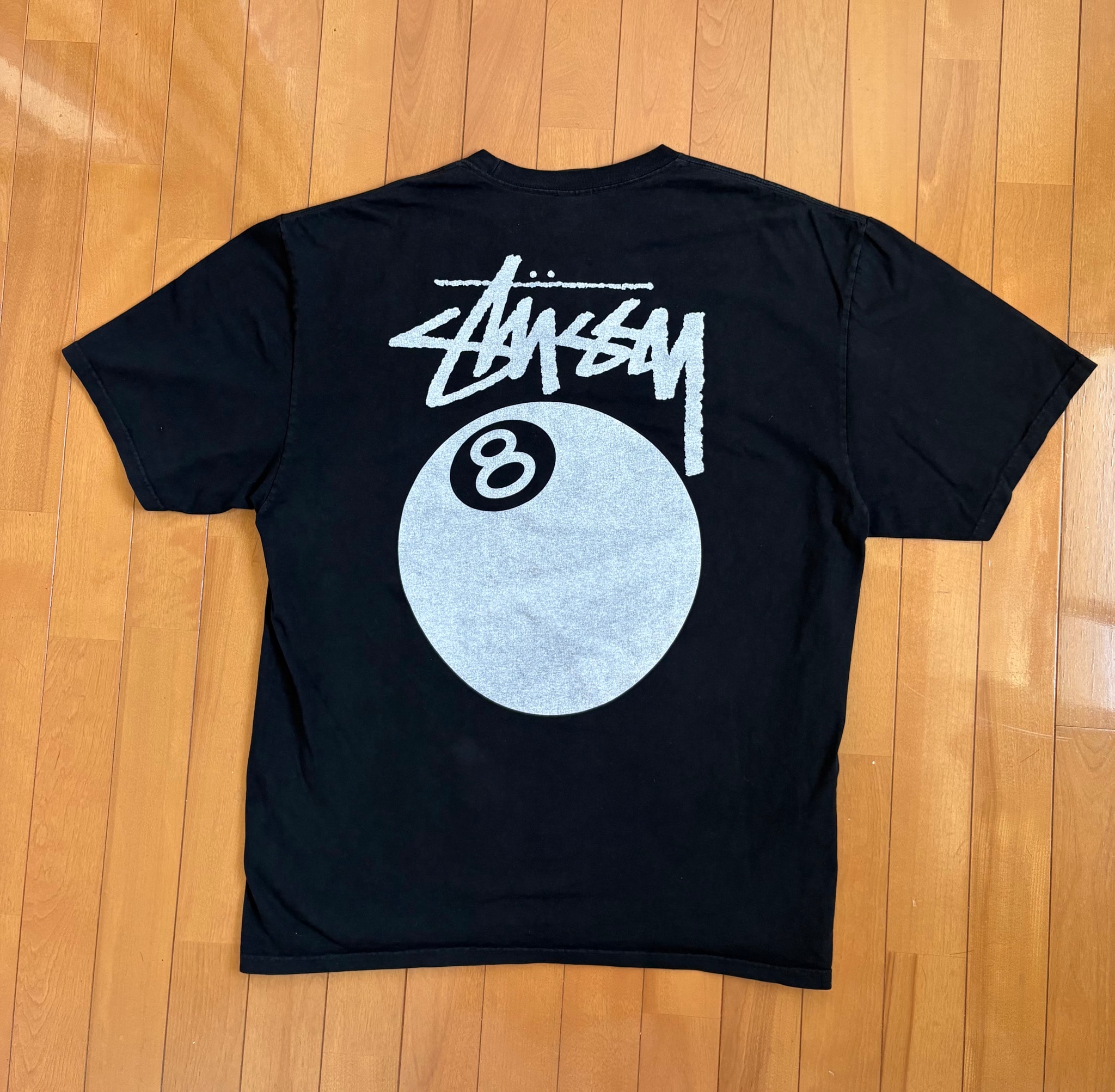 Stussy 8 Ball Tee Pigment Dyed "Black"
