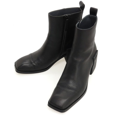 【中古】ユナイテッドヌード UNITED NUDE レザー ブーツ ブラック【サイズ44】【メンズ】