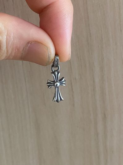 Chrome Hearts CH Cross Baby Fat Charm "Silver"