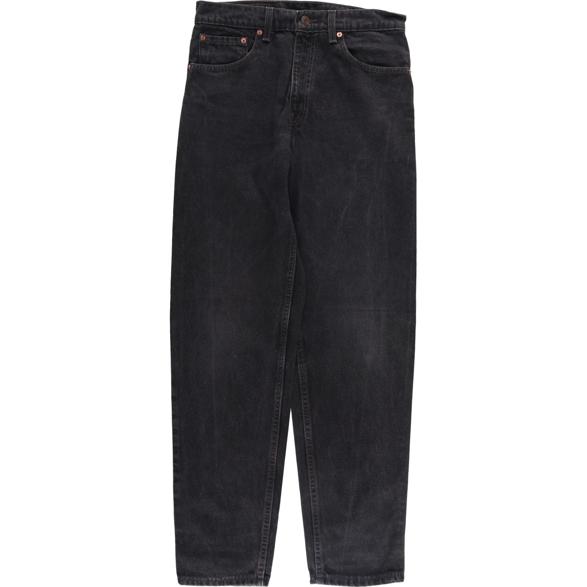古着 90年代 リーバイス Levi's 00550-0260 RELAXED FIT TAPERED LEG ブラックデニム テーパードデニムパンツ USA製 メンズw30相当 ヴィンテージ/evb030802