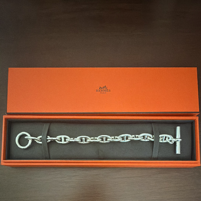 Hermes Chaine D'ancre GM Bracelet "Silver"