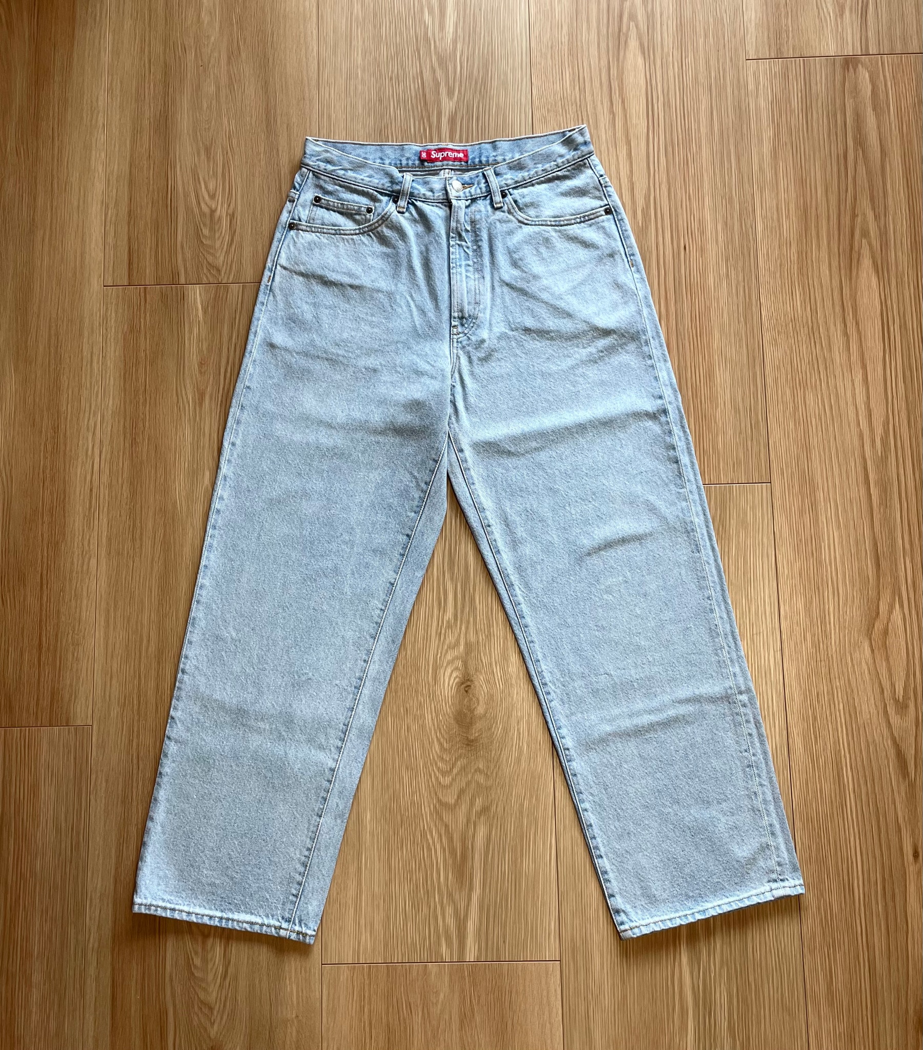Supreme Baggy Jean (26SS) "Light Washed Indigo"