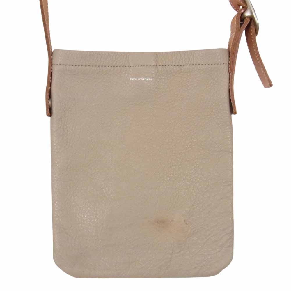 Hender Scheme エンダースキーマ ショルダーバッグ one side belt bag small ワンサイド ベルト ショルダーバッグ スモール ブラウン系【中古】