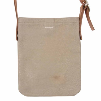 Hender Scheme エンダースキーマ ショルダーバッグ one side belt bag small ワンサイド ベルト ショルダーバッグ スモール ブラウン系【中古】