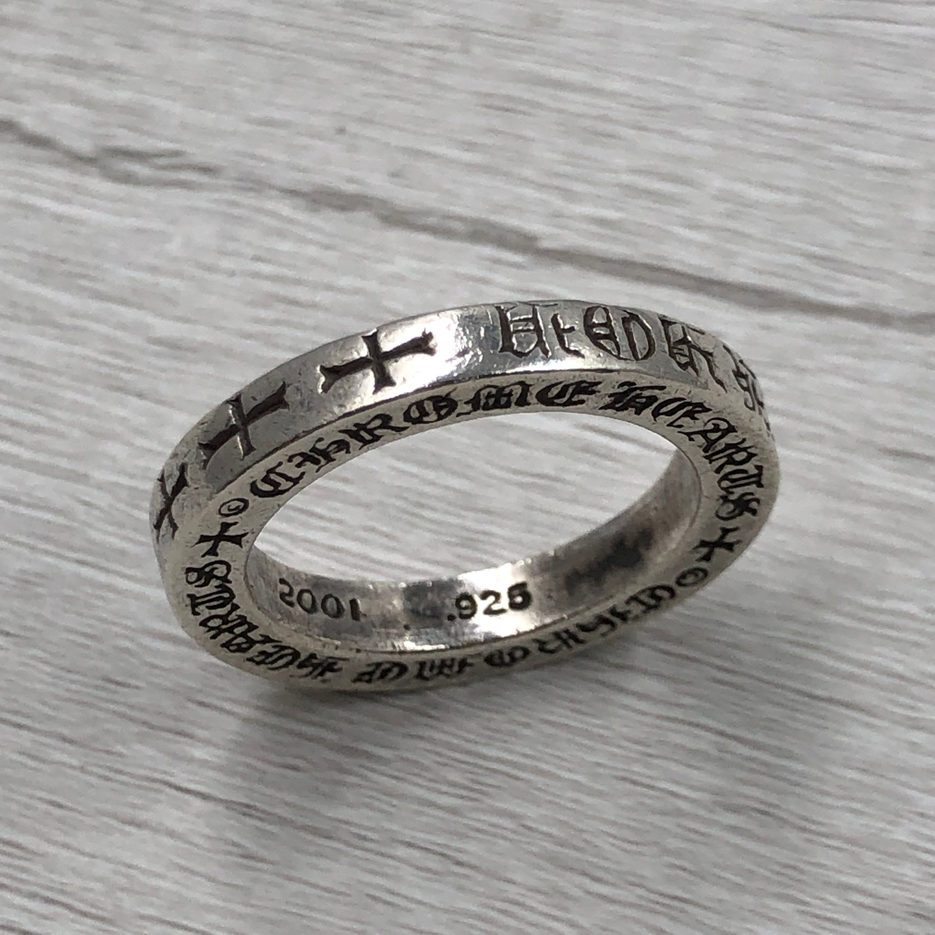 クロムハーツ 3mmスペーサーリング FUCK YOU 11号