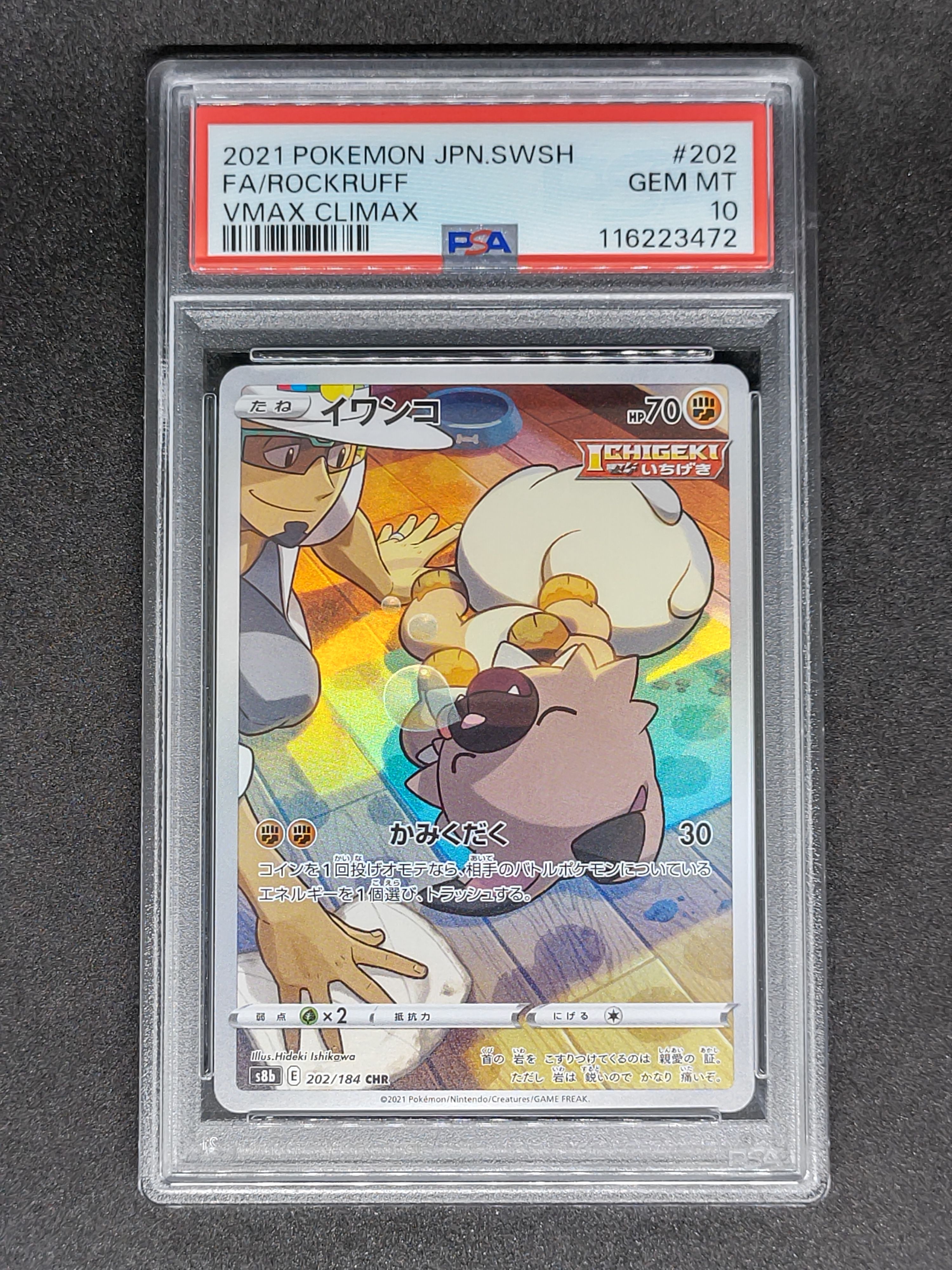 PSA10】イワンコ CHR[s8b 202/184](ハイクラスパック「VMAX