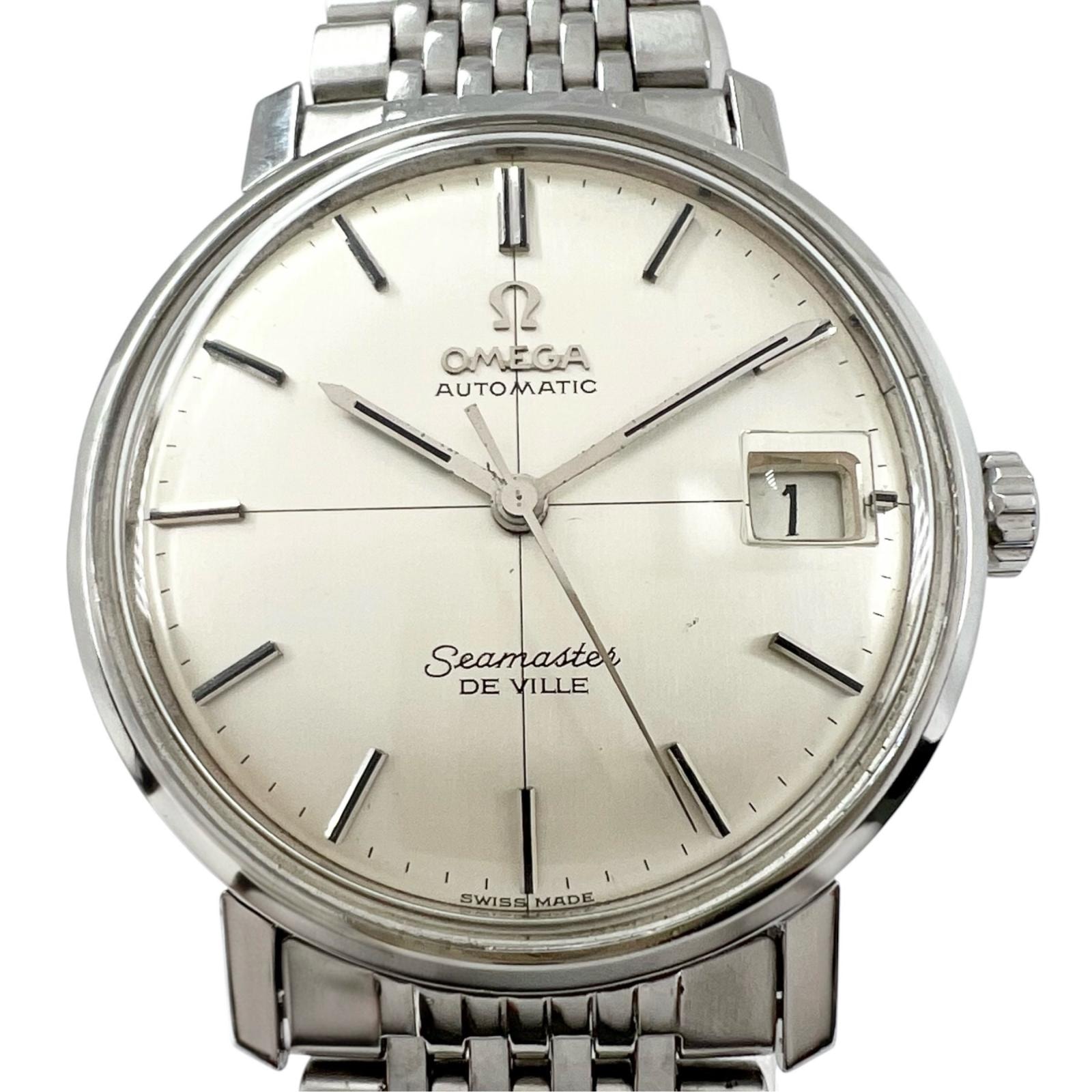 OMEGA オメガ シーマスターデビル Ref.166.020 腕時計 ステンレススチール シルバー 自動巻き シルバー文字盤 メンズ 1960年代製造【中古】