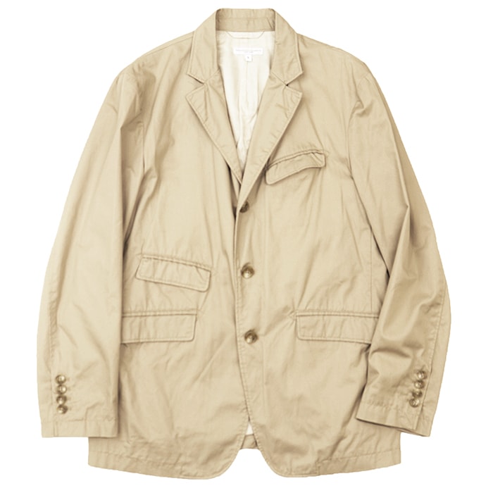 SALE【美品】Engineered Garments エンジニアードガーメンツ ジャケット コットン100% サイズ S メンズ 4P アウター ベージュ 米国製